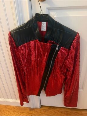 Red and Black “Michael Jackson” Jacket